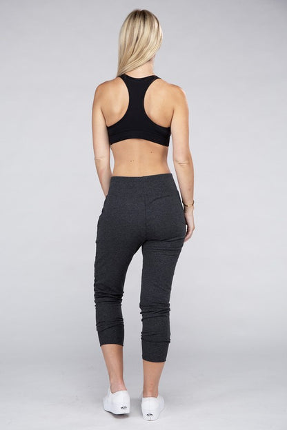 Comfy Stretch Lounge Elastic Waist Sweatpants