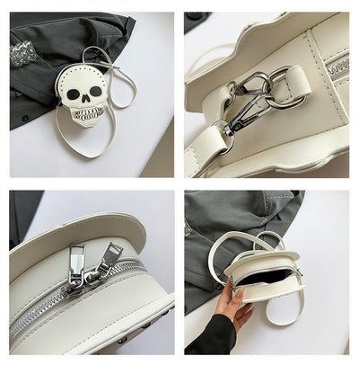 Skull Bag - Halloween Crossbody Shoulder Purse