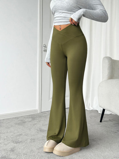 Devine V-Waist Highly Stretchy Bootcut Pants