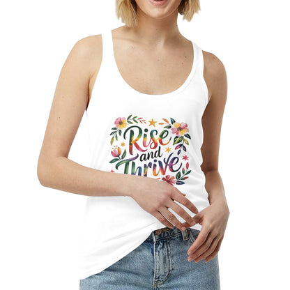 Inspirational Tank Top - Rise and Thrive