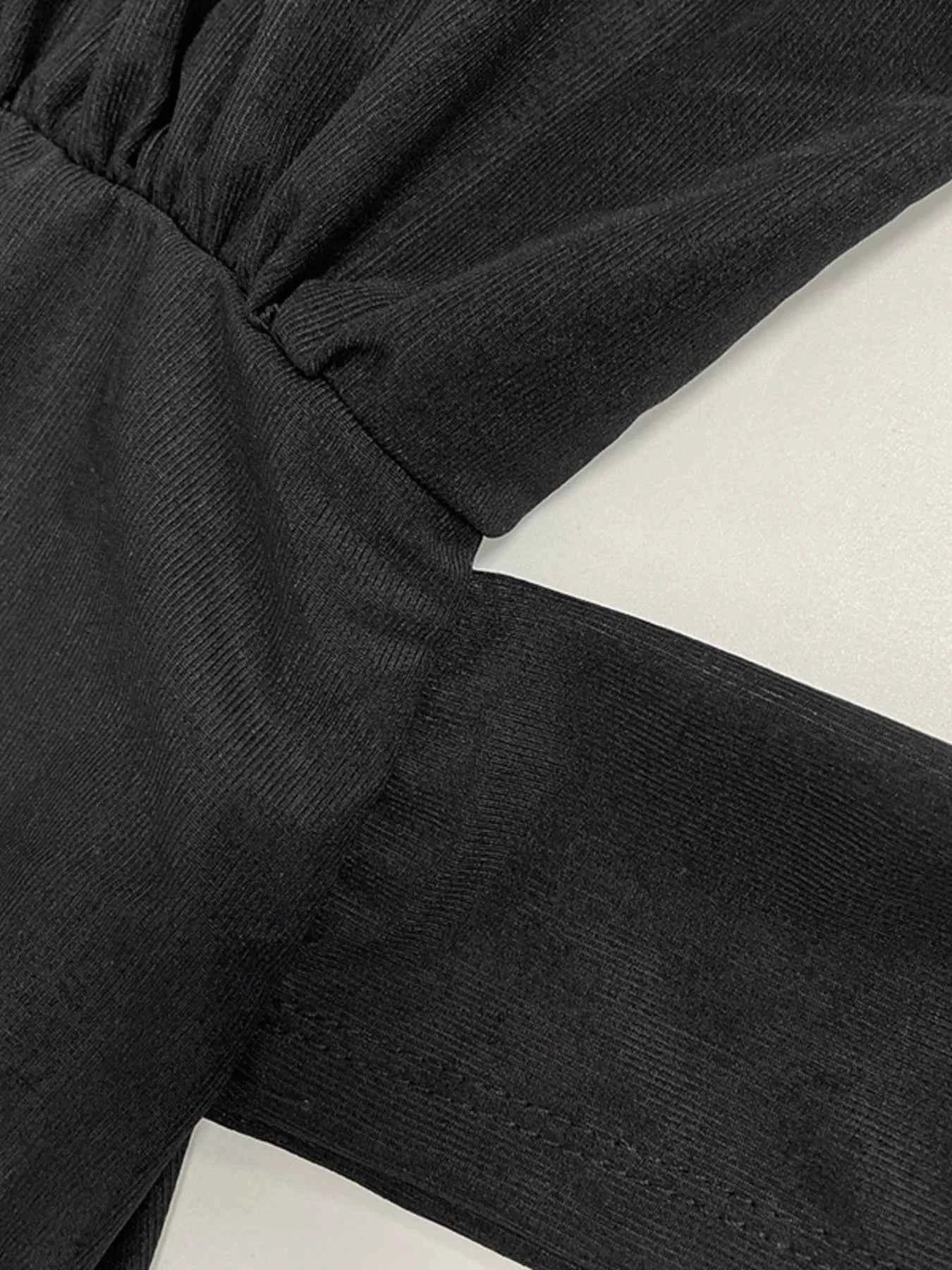 Sheer Button-Down Mini Shirt Dress with Back Tie