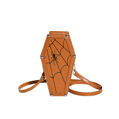 Coffin Bag - Gothic Halloween Crossbody Purse