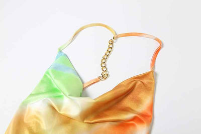 Strappy Backless Halter Dress - Summer Maxi Gown