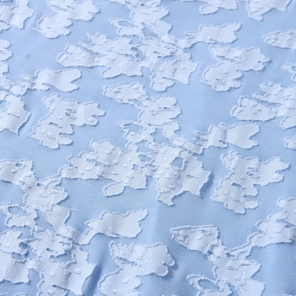 Strapless Backless Maxi Dress - Burnt Floral Blue - Fashions Envy