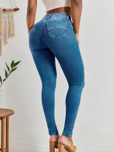 Versatile Jeans Women - High Stretch Slim Fit Denim