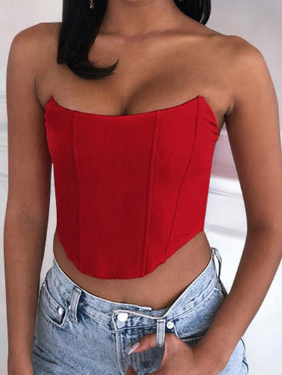 Cropped Hi-point Tube Cropped Top