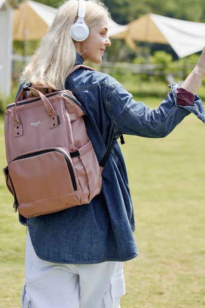 Waterproof and Anti-Theft Nylon Backpack Bag