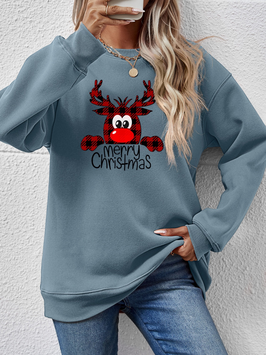 MERRY CHRISTMAS Graphic Sweatshirt