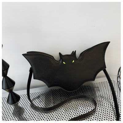 Bat Bag - Halloween Black Shoulder Crossbody Purse