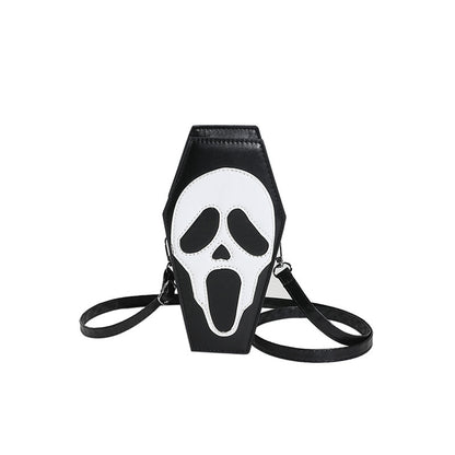 Coffin Bag - Gothic Halloween Crossbody Purse