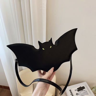 Bat Bag - Halloween Black Shoulder Crossbody Purse