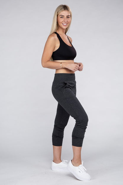 Comfy Stretch Lounge Elastic Waist Sweatpants