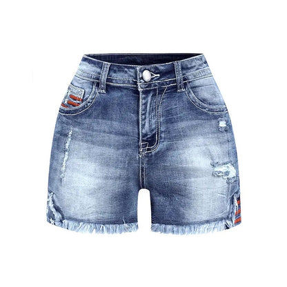 Stars and Stripes Fashion Shorts - Patriotic Americana Shorts