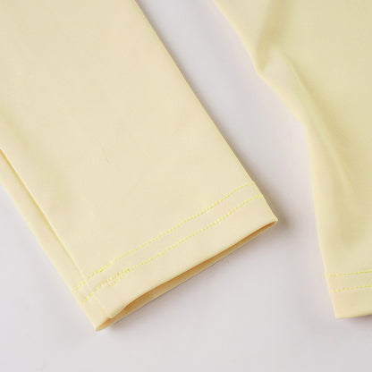 Athleisure Set - Long Sleeve Cami and Shorts