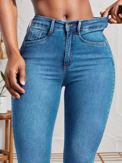 Versatile Jeans Women - High Stretch Slim Fit Denim