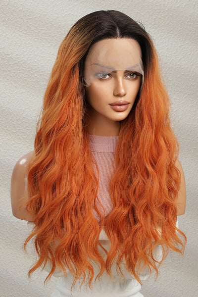 13*2" Lace Front Wigs Synthetic Long Wave 24" 150% Density - Fashions Envy
