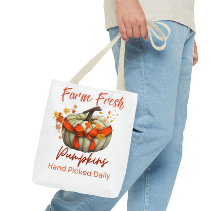 Farm Fresh Pumpkins Tote Bag