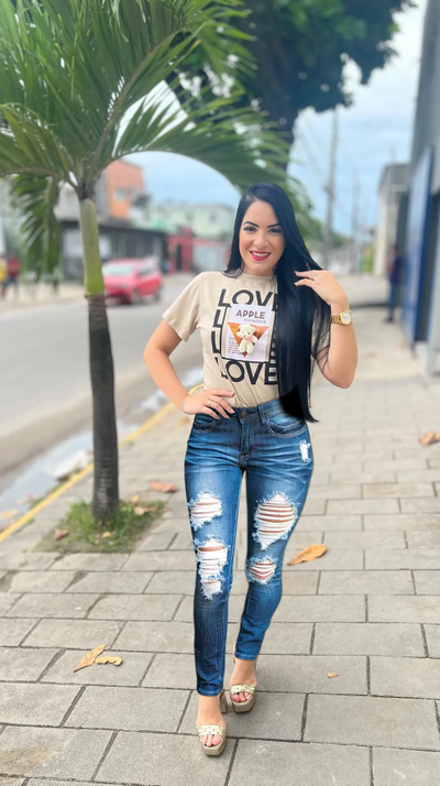 Light Blue Jeans - Women's Denim Pants