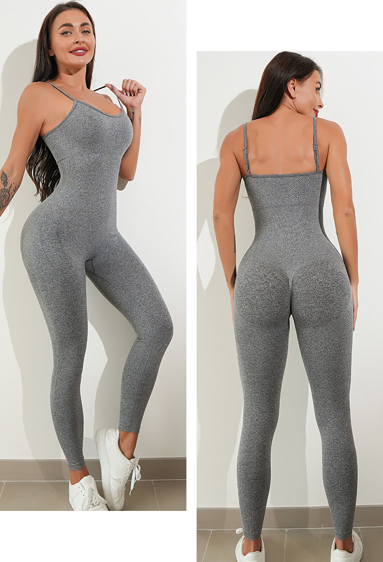 Unitard Jumpsuit - Tummy Control Spaghetti Strap Romper