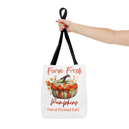 Farm Fresh Pumpkins Tote Bag