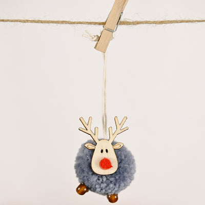 4-Piece Reindeer Hanging Widgets - Fashions Envy