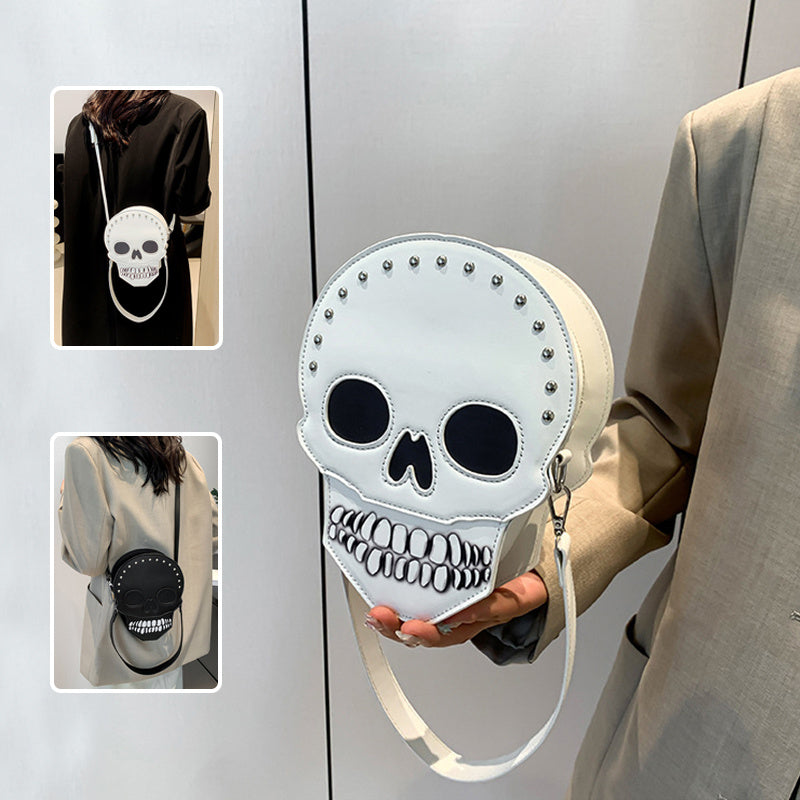 Skull Bag - Halloween Crossbody Shoulder Purse