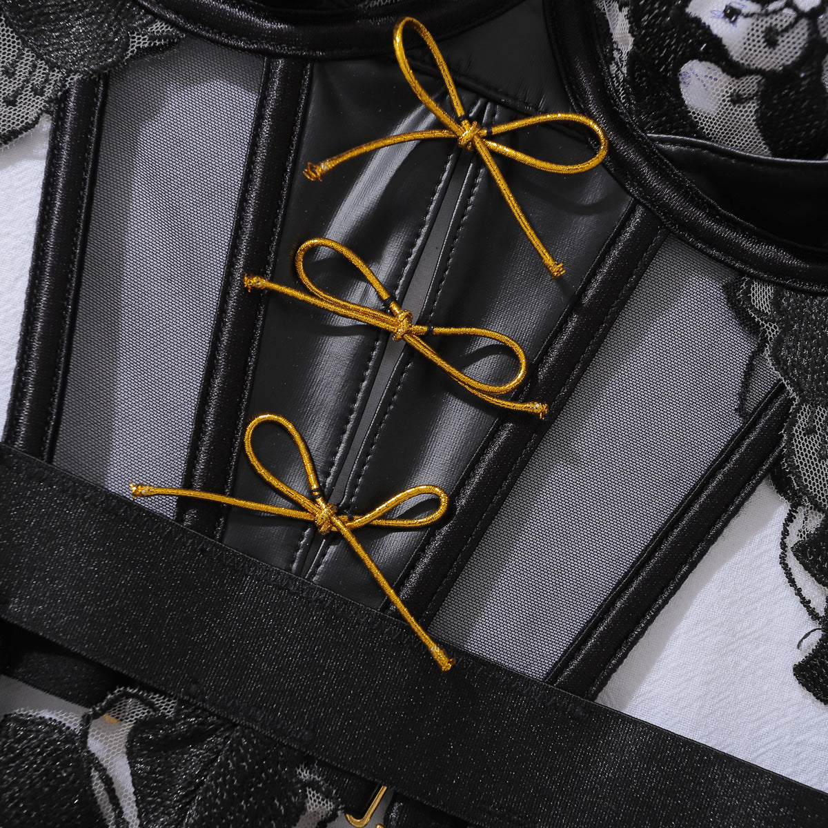 Hollowed Out Backless Bodysuit - Sexy Black Lingerie