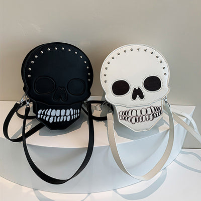 Skull Bag - Halloween Crossbody Shoulder Purse