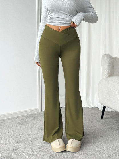 Devine V-Waist Highly Stretchy Bootcut Pants