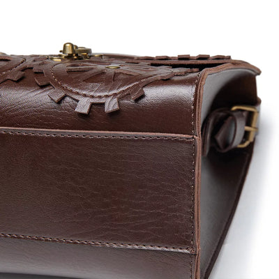 Steampunk Gear Bag - Mechanical Crossbody with Gears - Fashions Envy