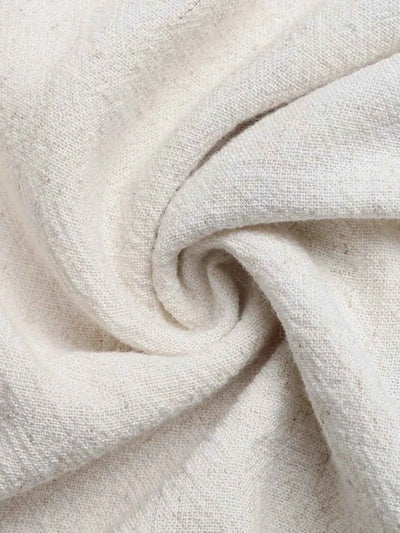 Tie Strap Romper - Frill Tassel Hem Casual Shorts