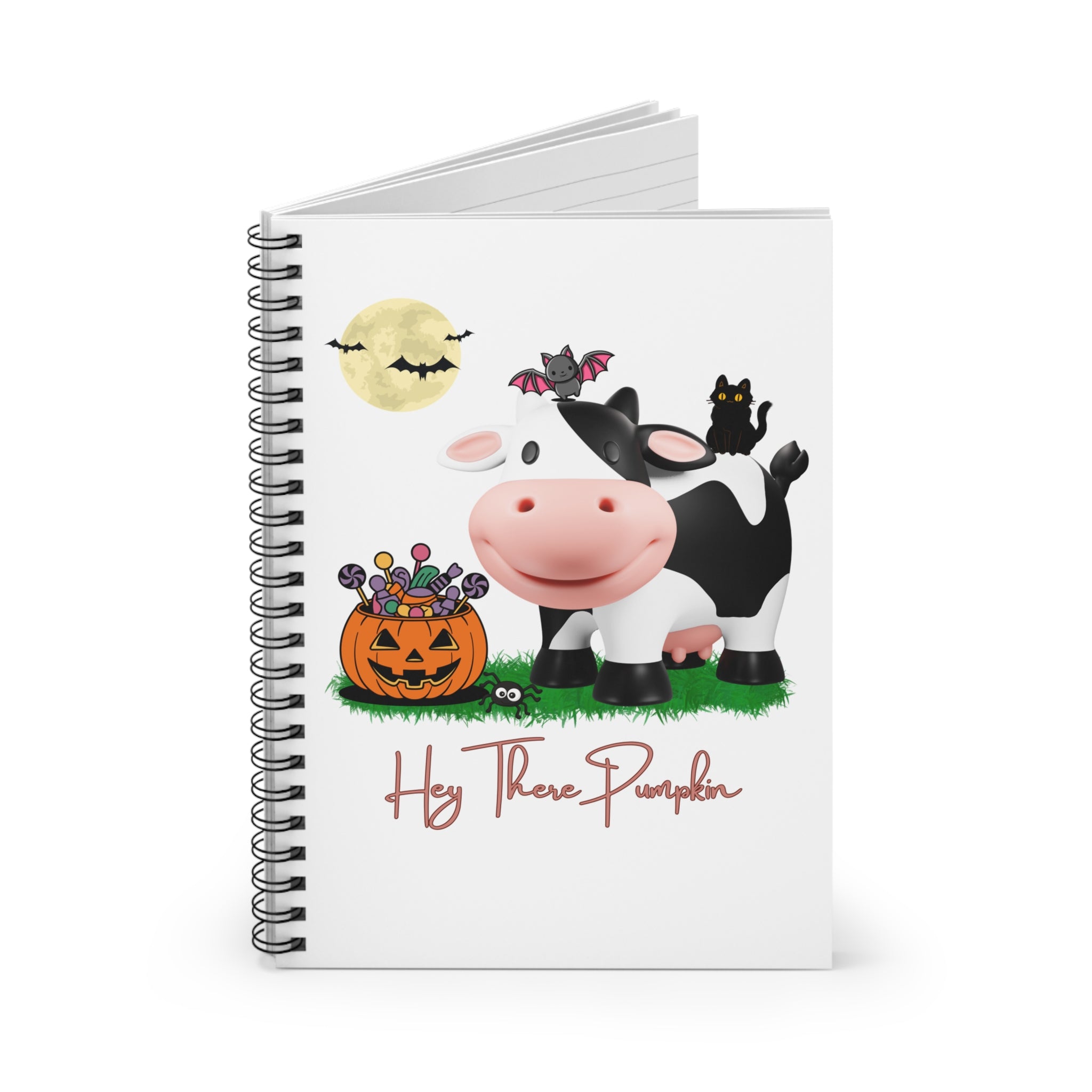 Hey There Pumpkin Spiral Notebook