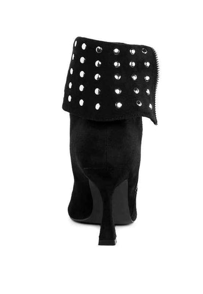 Kolara Studded Foldover Boots