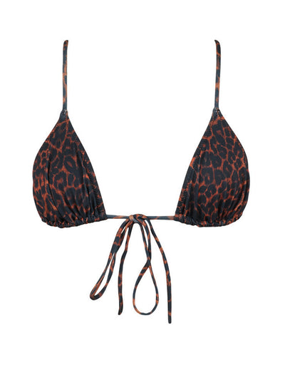 High-Waisted Bikini - Triangle Top Multiple Print Styles - Fashions Envy