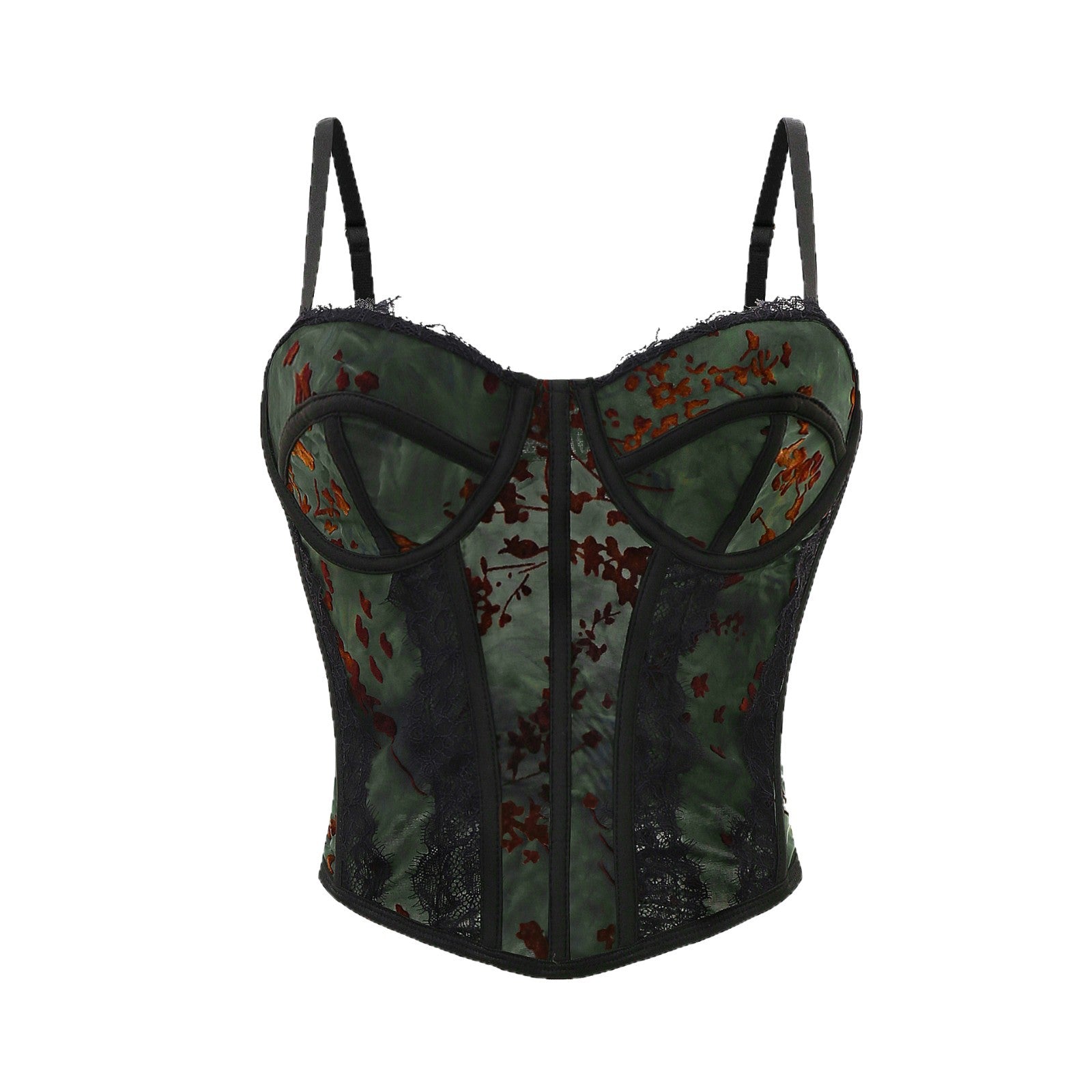 Lace Camisole - Sexy Printed Tight Fit Party Top