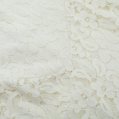 Yellow Lace Maxi Dress - V-Neck Camisole Gown