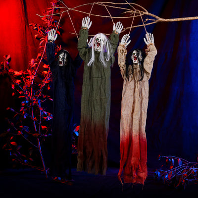 Halloween Hanging Ghost Decoration - Haunted House Props