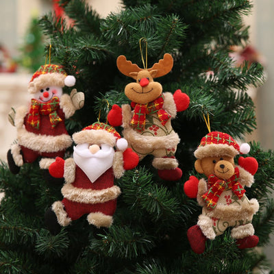 4-Piece Christmas Hanging Widgets - Fashions Envy