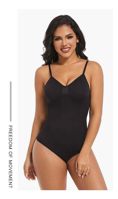 Backless Shapewear Thong Bodysuit - Butt Lifting Bodyshaper