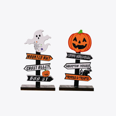 Halloween Element Decor 2-Piece Ornaments - Fashions Envy