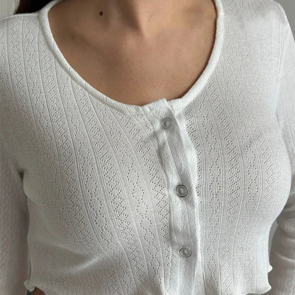 Pajama Set - Long Sleeve Shorts Loungewear