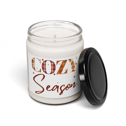 Cozy Season Apple Harvest Scented 9oz Soy Candle