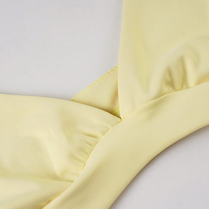 Athleisure Set - Long Sleeve Cami and Shorts