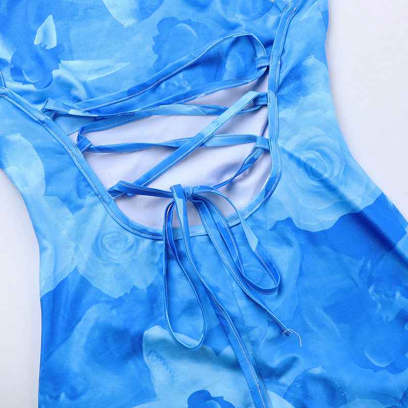 sweetheart neck hot girl backless maxi dress
