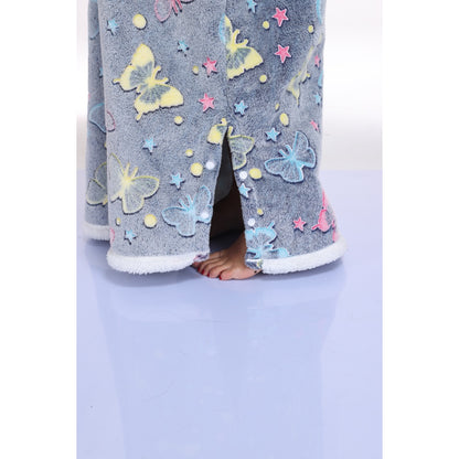 Hooded Blanket Sweatshirt - Sherpa Wearable Style