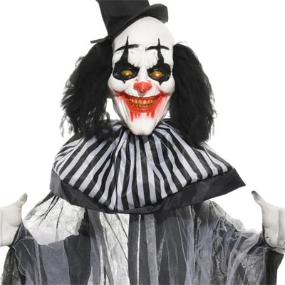 6ft Motion Activated Scary Clown - Halloween Decoration - Fashions Envy