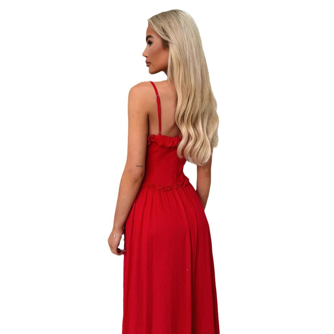 Sleeveless Casual Loose Vacation Style Maxi Dress