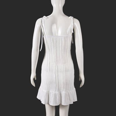 Sweetheart Neckline Mini Dress - Halter Strap Bodycon - Fashions Envy