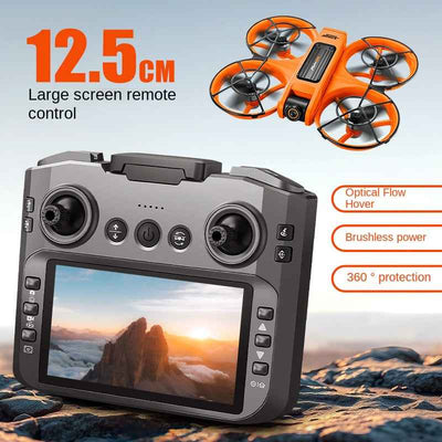 S156 Brushless RC Drone with Screen - FPV HD Camera