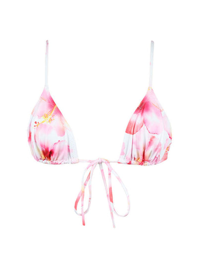 High-Waisted Bikini - Triangle Top Multiple Print Styles - Fashions Envy